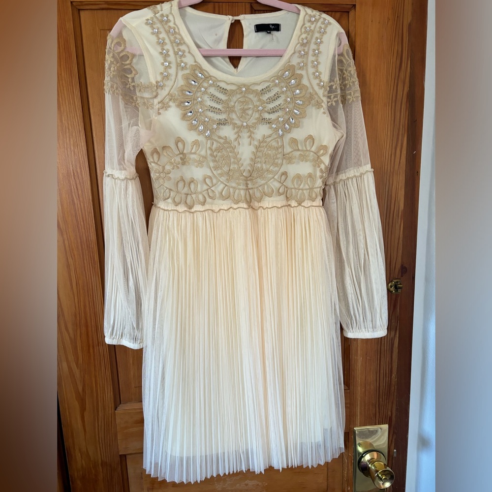 Rya womens rhinestone dress